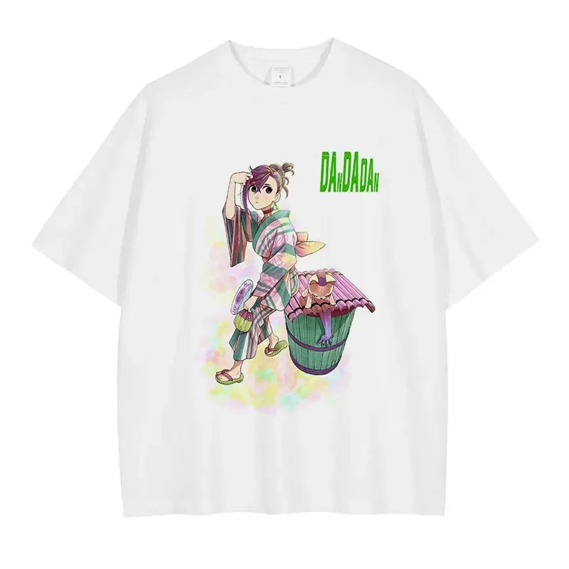 Camiseta Oversize Anime Dan Da Dan