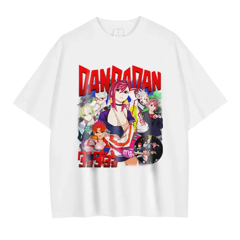Camiseta Oversize Anime Dan Da Dan