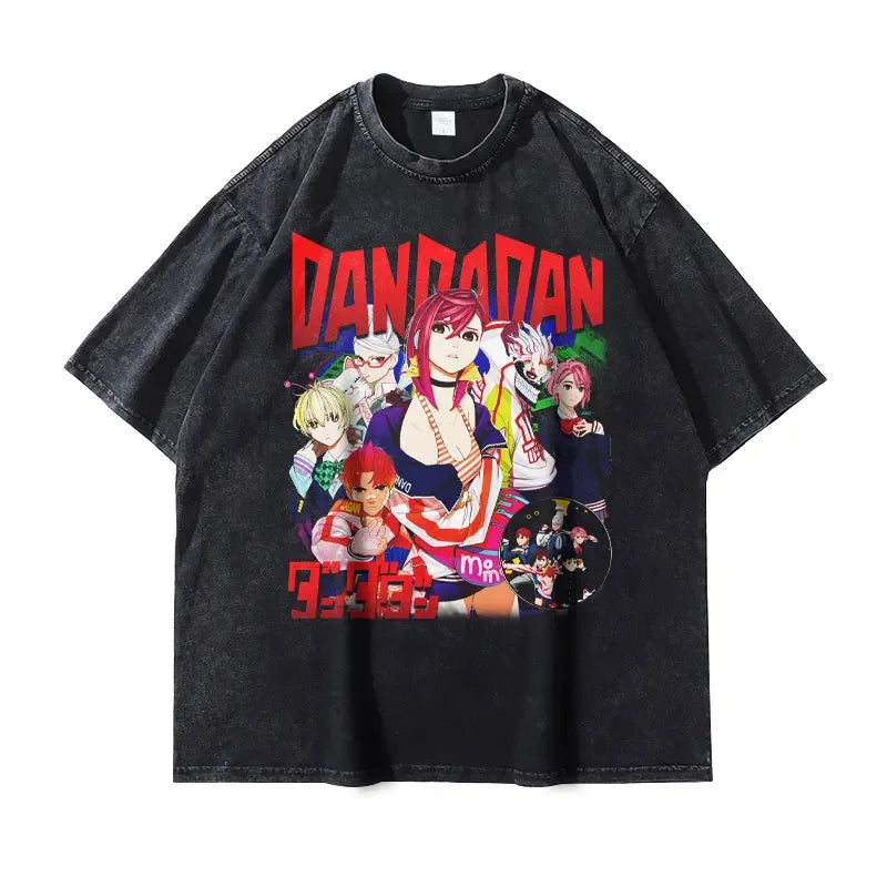 Camiseta Oversize Anime Dan Da Dan