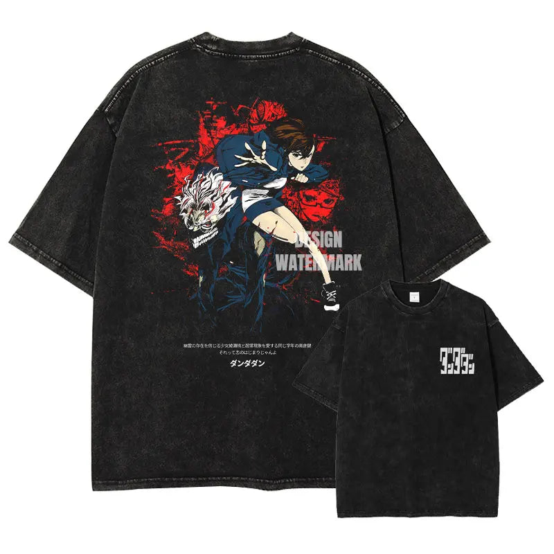 Camiseta Oversize Anime Dan Da Dan