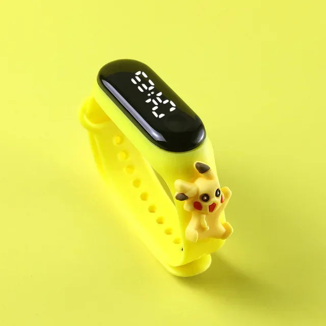 Reloj Digital Resistente Al Agua Pokemon