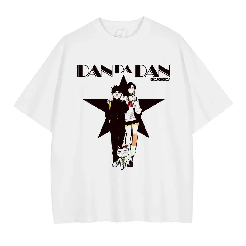 Camiseta Oversize Anime Dan Da Dan