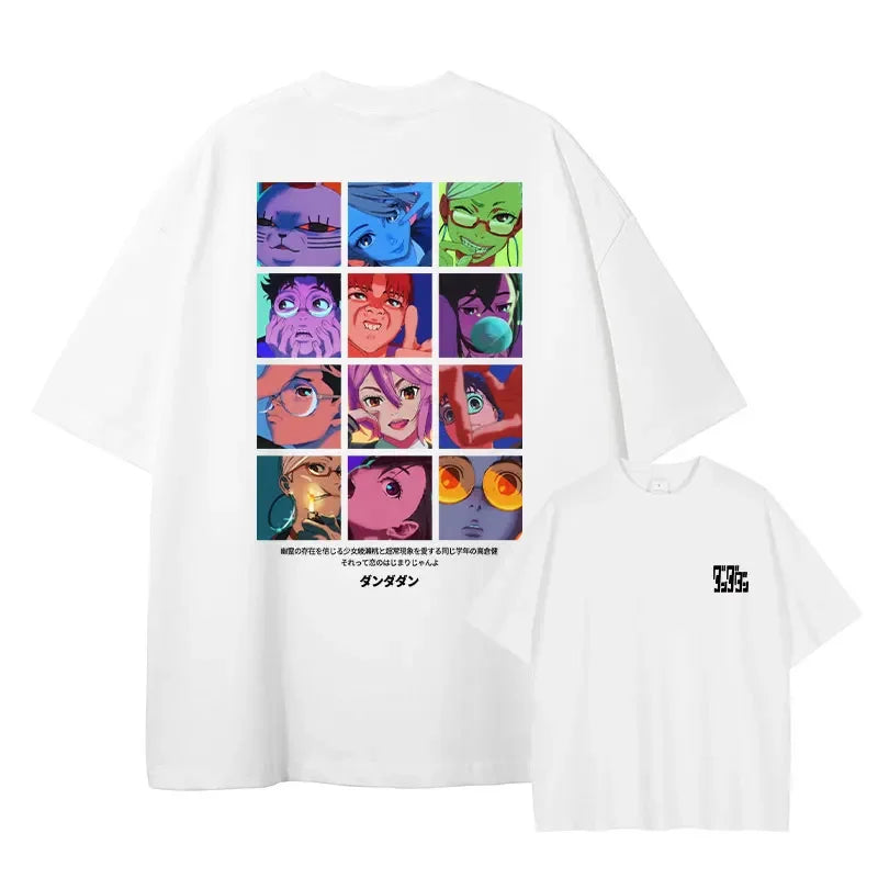 Camiseta Oversize Anime Dan Da Dan