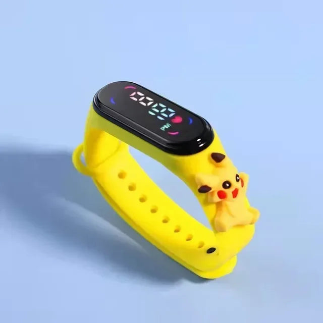 Reloj Digital Resistente Al Agua Pokemon