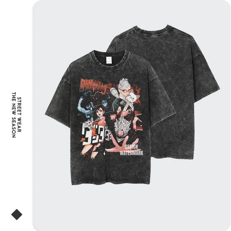 Camiseta Oversize Anime Dan Da Dan
