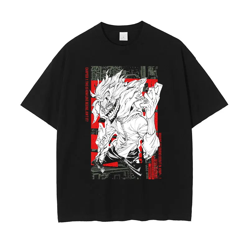 Camiseta Oversize Anime Dan Da Dan