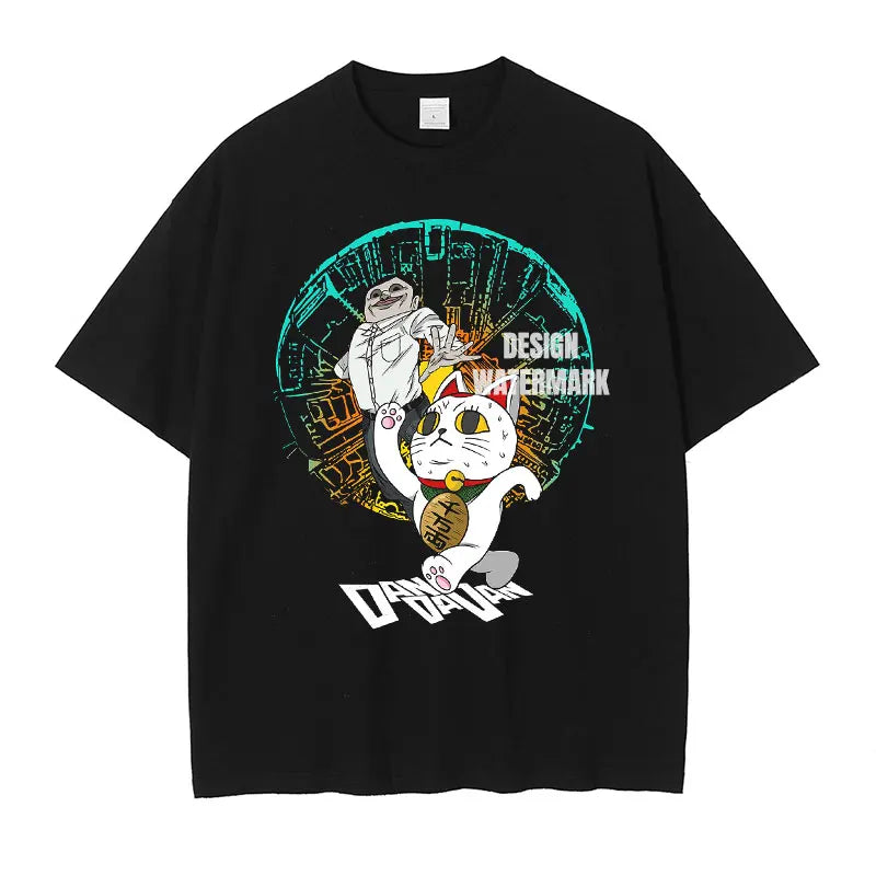 Camiseta Oversize Anime Dan Da Dan