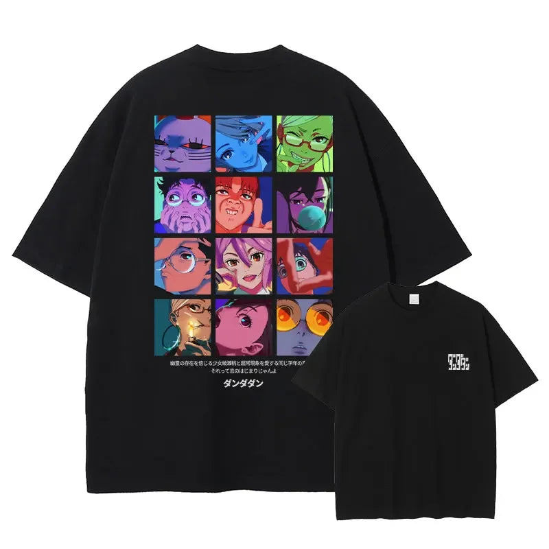 Camiseta Oversize Anime Dan Da Dan