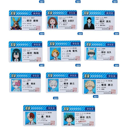 Carta ID Estudiante My Hero Academia