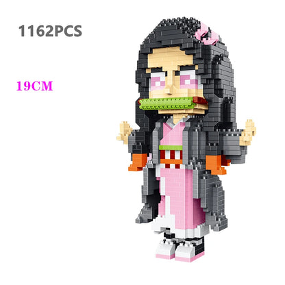 NUEVO Pixel Block 18CM Version Demon Slayer Anime