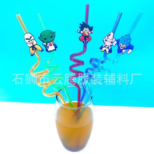 Pajitas Diseño Dragon Ball Z