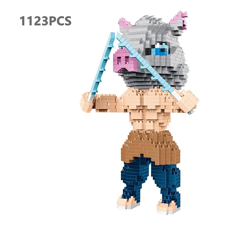 NUEVO Pixel Block 18CM Version Demon Slayer Anime
