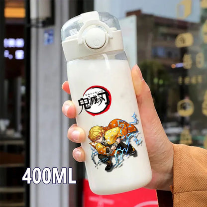 Botella Demon Slayer 600ml/400ML Transparente Antigoteo