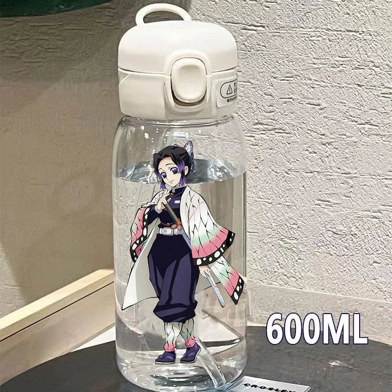 Botella Demon Slayer 600ml/400ML Transparente Antigoteo