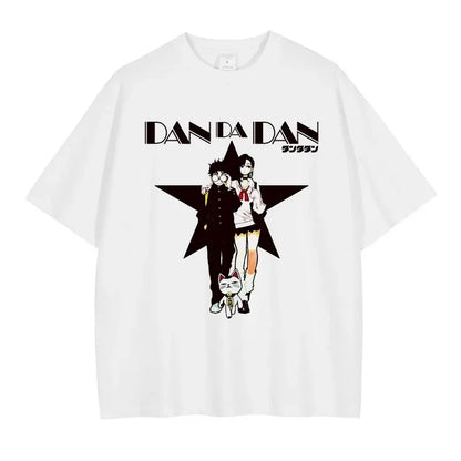 Camiseta Oversize Anime Dan Da Dan