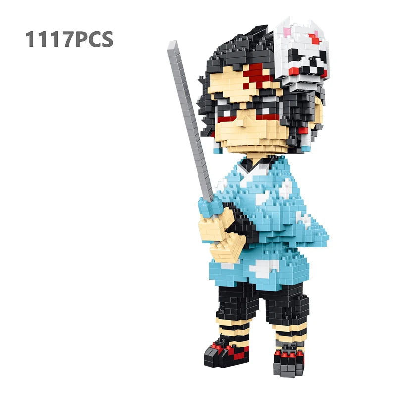 NUEVO Pixel Block 18CM Version Demon Slayer Anime