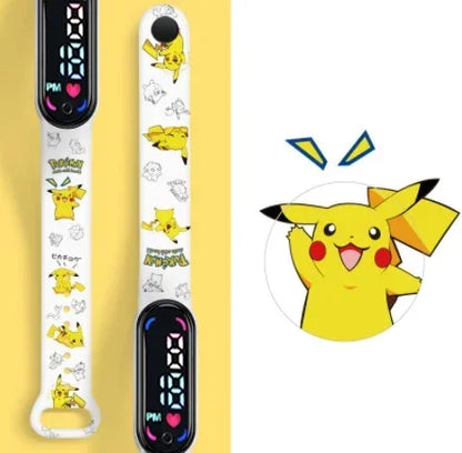 Reloj Digital Resistente Al Agua Pokemon
