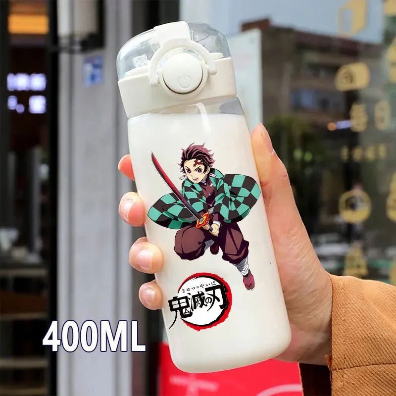 Botella Demon Slayer 600ml/400ML Transparente Antigoteo