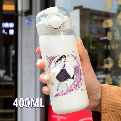 Botella Demon Slayer 600ml/400ML Transparente Antigoteo