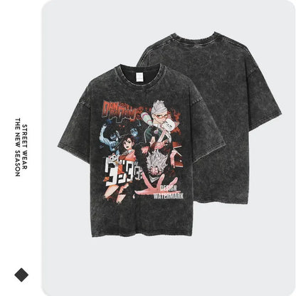 Camiseta Oversize Anime Dan Da Dan