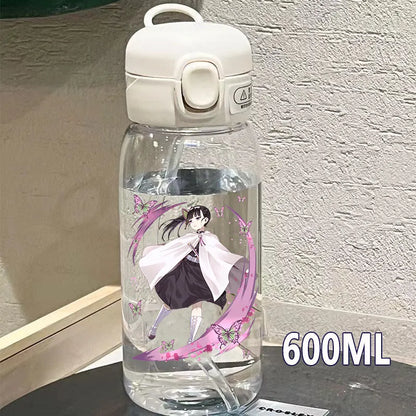 Botella Demon Slayer 600ml/400ML Transparente Antigoteo