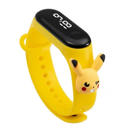 Reloj Digital Resistente Al Agua Pokemon