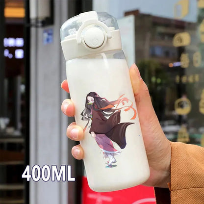 Botella Demon Slayer 600ml/400ML Transparente Antigoteo