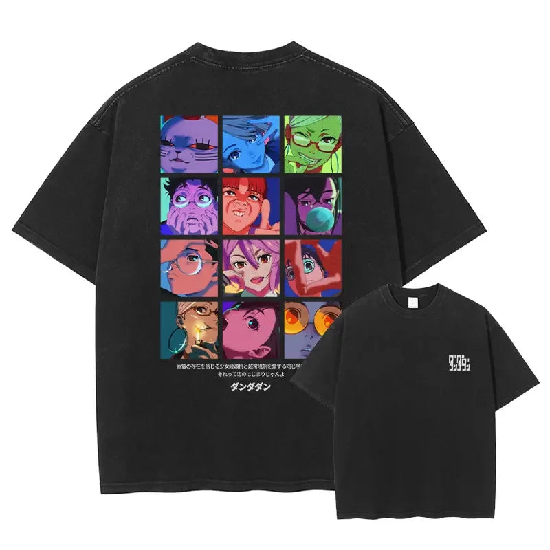 Camiseta Oversize Anime Dan Da Dan