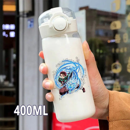 Botella Demon Slayer 600ml/400ML Transparente Antigoteo